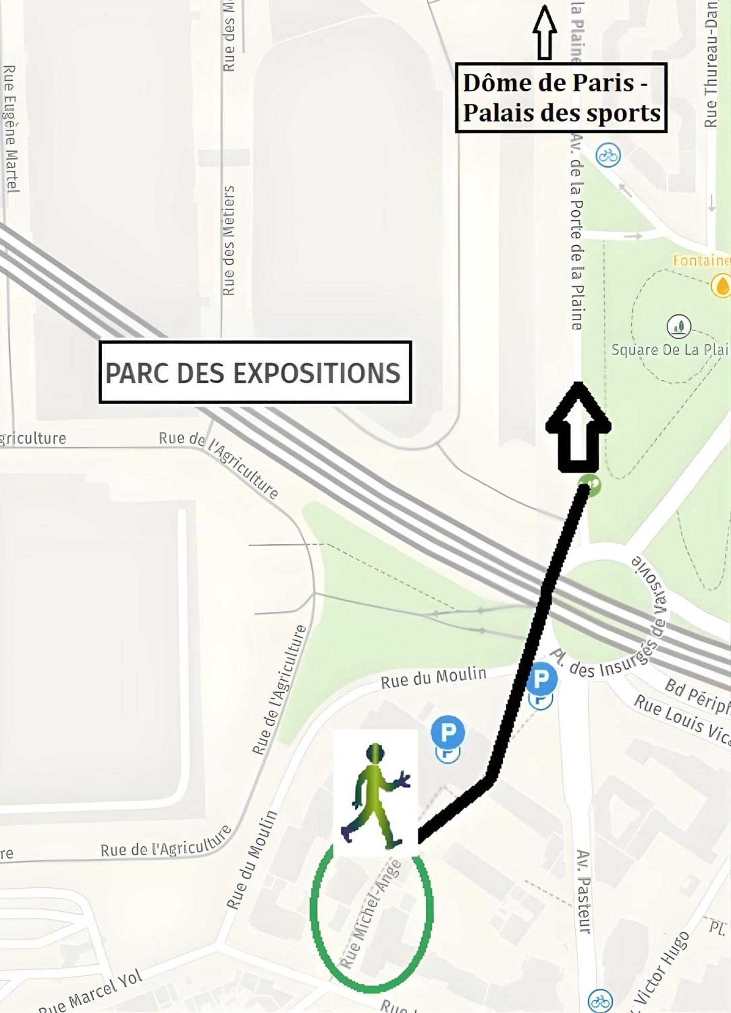 Climatise Paris Expo Porte De Versailles - Dome De Paris , Near Transportation Links Apartment