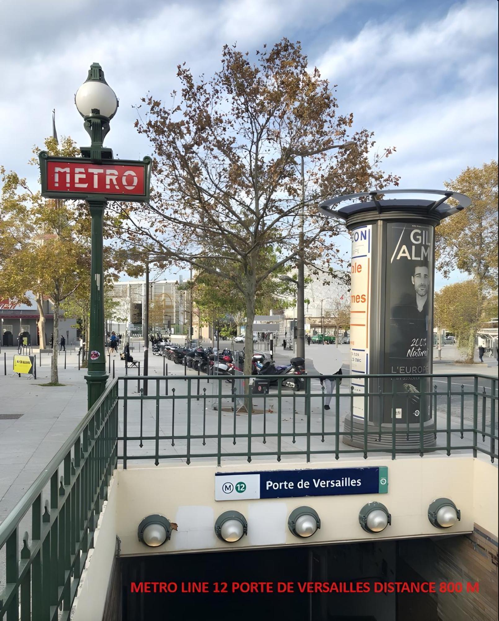 Climatise Paris Expo Porte De Versailles - Dome De Paris , Near Transportation Links Appartement Vanves